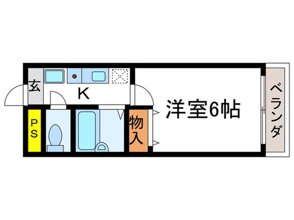 ジョイフル北村の物件間取画像